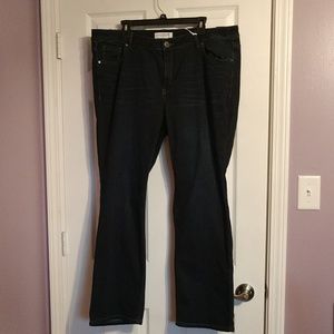 Lane Bryant Mid-Rise Boot Cut Jeans Size 22S